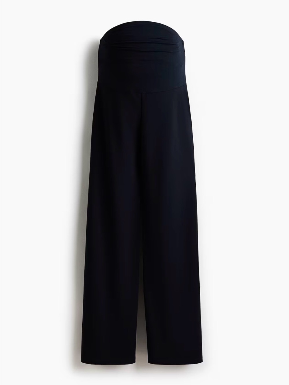 H&M Mama Wide Leg Pants (Navy Blue)